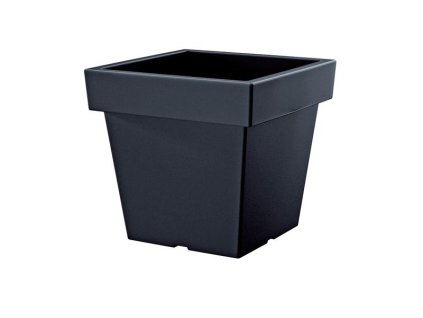 PROSPERPLAST Kvetináč PROSPERPLAST LOFLY LOW antracit 19,3cm