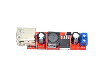 TIPA Napájací modul, step-down menič 5V/3A, 2x USB,