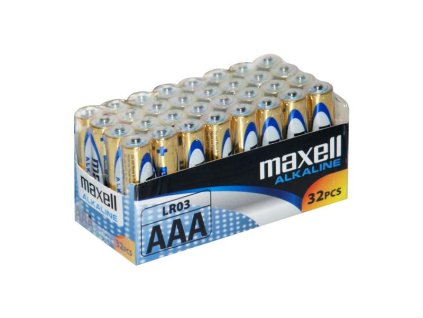 MAXELL Batéria AAA (R03) alkalická MAXELL Power 32ks