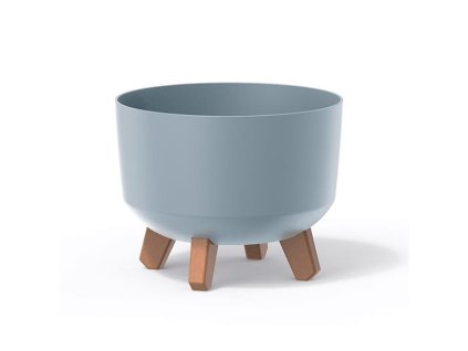 PROSPERPLAST Kvetináč GRACIA STANDARD světle šedý 23,5cm