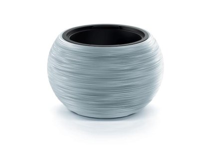PROSPERPLAST Kvetináč FURU BOWL svetlo šedý 37,8 cm