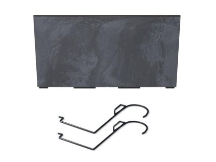 PROSPERPLAST Hrantík URBI CASE BETON EFFECT W antracit 58cm