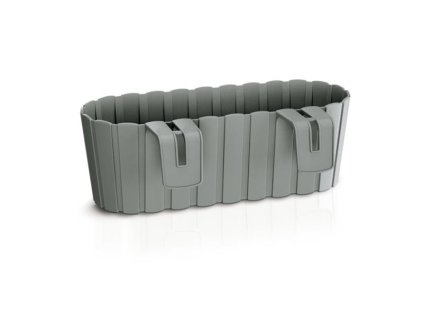 PROSPERPLAST Hrantík závesný BOARDEE HOOK šedý kameň 38,3cm