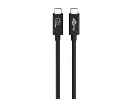 GOOBAY Kábel GOOBAY 61717 USB-C/USB-C 1m Black