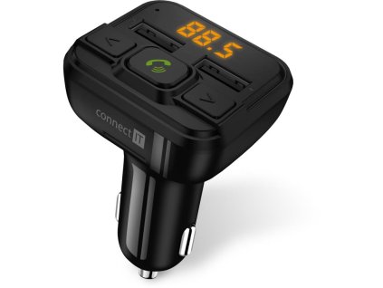 Connect IT CONNECT IT InCarz Transmitter BT Black