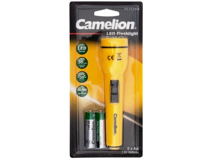 Camelion CAMELION Baterka 1LED FL1L2AAB2R6P, žltá