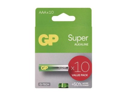 GP Batéria AAA (R03) alkalická GP Super 10ks