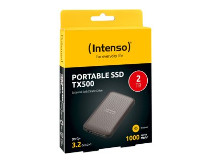 Intenso INTENSO TX500, Externý SSD disk, 2TB