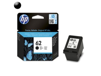 HP HP 62 Cartridge, čierny (C2P04AE)
