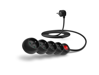 Connect IT CONNECT IT 4 PowerRex, Predlžovačka, 4x FR, 3m, č