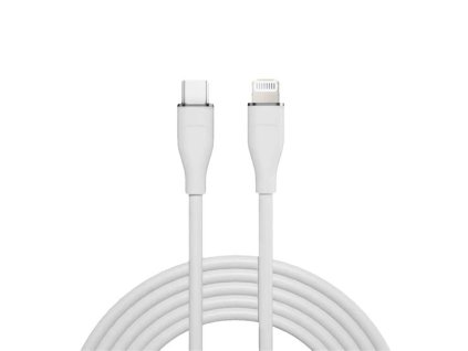 SOLIGHT Kábel SOLIGHT SSC1902-S USB-C/Lightning 2m White