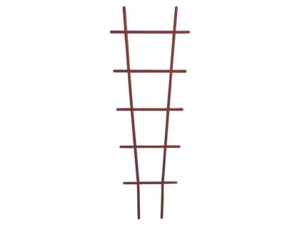 PROSPERPLAST Podpera rastlín DRAP tmavo hnedá 56cm