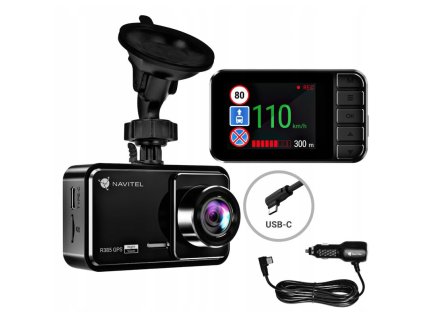 Navitel NAVITEL R385 GPS, 2K Kamera do auta