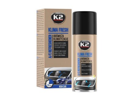 K2 Osviežovač vzduchu K2 KLIMA FRESH New Car 150ml