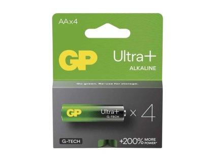 GP Batérie AA (R6) alkalická GP Ultra Plus 4ks