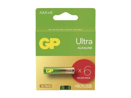 GP Batéria AAA (R03) alkalická GP Ultra 6ks