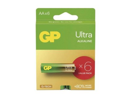 GP Batéria AA (R6) alkalická GP Ultra 6ks