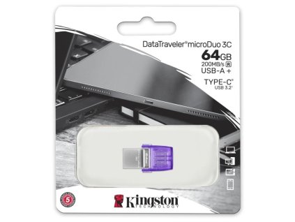 Kingston KINGSTON DataTraveler microDuo 3C USB 3.2, 64GB