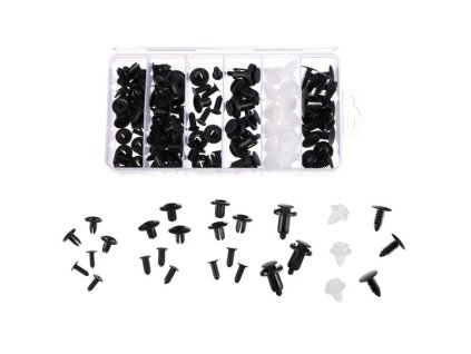 SIXTOL Sada autospon pre čalúnenie vozidiel SIXTOL MECHNIC TRIM CLIP SET 100ks