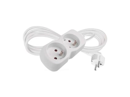 EMOS Predlžovací prívod 2 zásuvky 2m EMOS P0212
