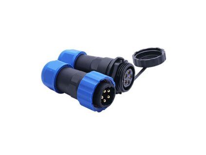 TIPA Konektor a zdierka SP/SD20-5P vodotesný na kábel