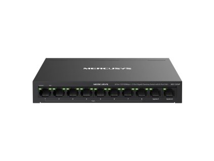 Mercusys MERCUSYS MS110CMP, 10-Port 100Mbps DeskSwitch PoE+