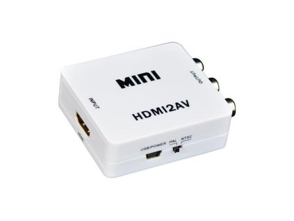 TIPA Konvertor HDMI2AV, HDMI/AV - analógové kompozitné video + audio