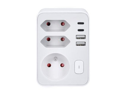 SOLIGHT Zásuvka rozbočovacia SOLIGHT P109C