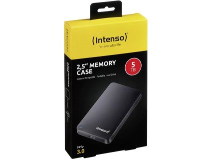 Intenso INTENSO 5TB MemoryCase 2,5" USB3.0 čierny
