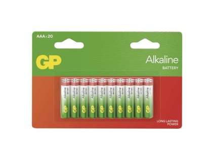 GP Batéria AAA (R03) alkalická GP Alkaline 20ks