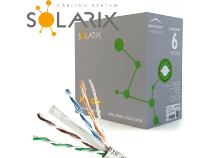 SOLARIX SOLARIX SXKD-6-UTP-PVC CAT6 UTP PVC 305m