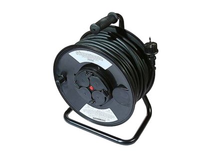 Predlžovací kábel na bubne - 4 zásuvky 50m HADEX L195