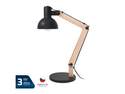 GETI Lampa stolná Geti GTL102B čierna