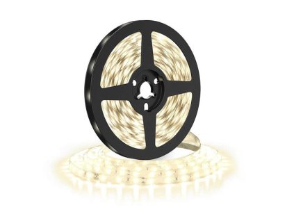 SOLIGHT LED pásik 12V 2835 120LED/m IP20 max. 10W/m biela prírodná (cievka 5m) SOLIGHT WM614