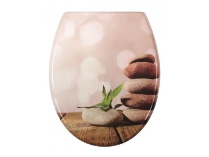 SCHÜTTE WC sedátko SCHÜTTE Stone Pyramid Soft Close