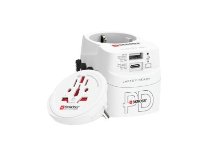 SOLIGHT Adaptér cestovný SOLIGHT PA46PD45 univerzálny zo SR pre 200 krajín