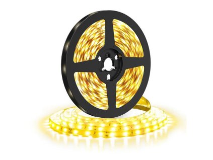 SOLIGHT LED pásik 12V 2835 120LED/m IP20 max. 10W/m biela teplá (cievka 5m) SOLIGHT WM611