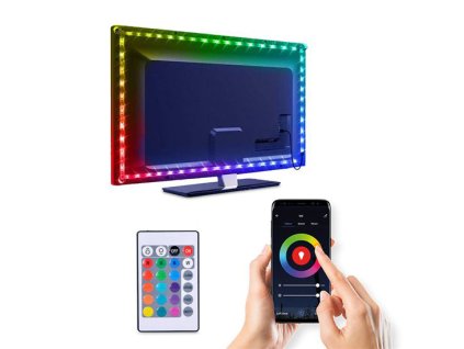 SOLIGHT Smart LED pásik pre TV RGB SOLIGHT WM58