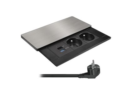 SOLIGHT Zásuvkový blok SOLIGHT PP128C-PD65