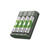 Nabíjačka batérií GP Eco E441 + 4× AA ReCyko 2100