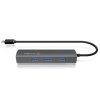 RaidSonic RAIDSONIC ICY HUB USB Type C/3xUSB3.0 + RJ45
