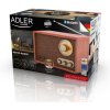 Adler ADLER AD 1171, FM Rádio v RETRO štýle s Bluetooth
