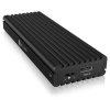 RaidSonic RAIDSONIC ICY Externý box M.2 NVMe a SATA, cierny