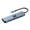 Hawk HAWK HUB 6v1 USB-C / USB-A / HDMI/ SD/TF HUB601