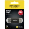 Intenso INTENSO Twist Line, USB-C/USB-A, USB Kľúč, 128GB