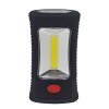 SOLIGHT Svítilna LED pracovní, 3W COB + 3 SMD LED, hák + magnet, 3 x AAA