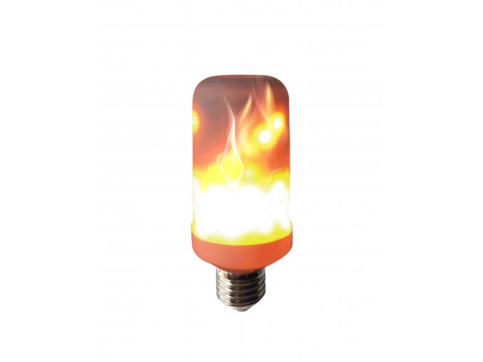 Žárovka LED Colors Burning Flame E27