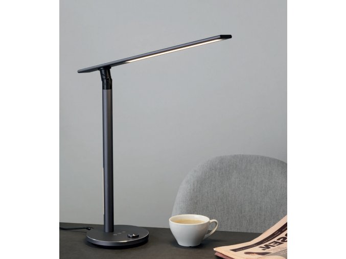 Stolní lampa Office Ideal Light šedá