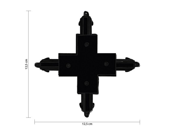 X-connector Halo Track černý