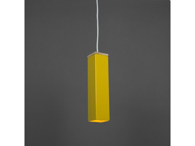Stropní lampa Andy Hang žlutá 2